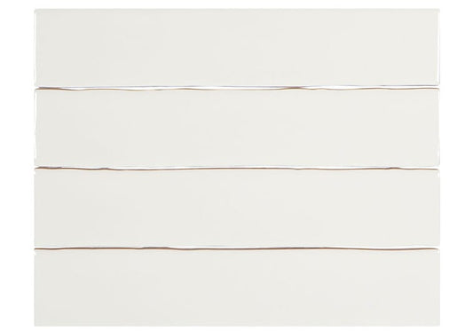 Kroma Solstice Beige 2x10 Glossy Ceramic Tile Euro Glass