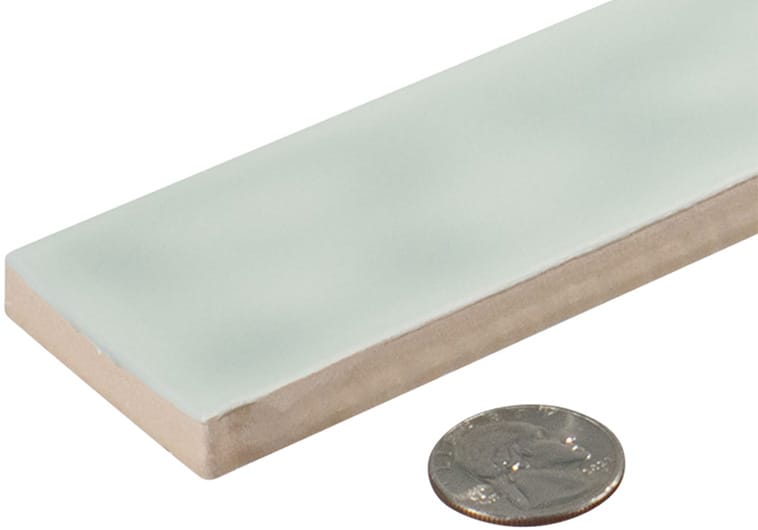 Kroma Sombra Green 2x10 Glossy Ceramic Tile Euro Glass