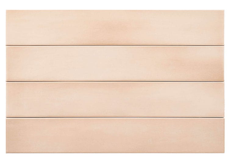 Manacor Beige Argile 2.5x16 Glossy Ceramic Tile Euro Glass