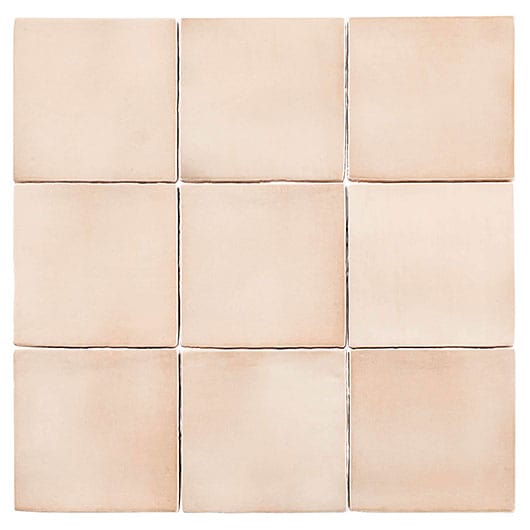 Manacor Beige Argile 4x4 Glossy Ceramic Tile Euro Glass