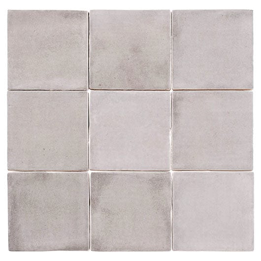 Marthas Manor Subtle Slate 4x4 Glossy Ceramic Tile Euro Glass