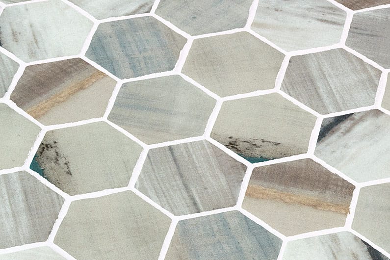 New Belfont Merida Allure 11 1/8x 11 1/5 Recycled  Matte Glass Tile Euro Glass