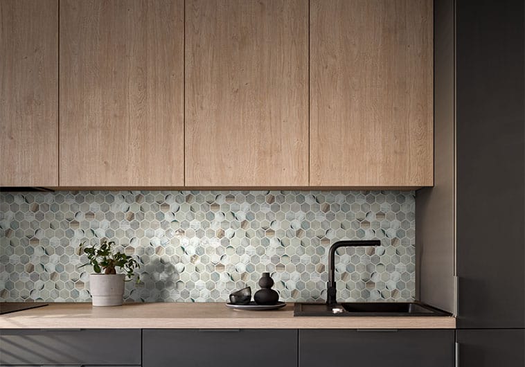 New Belfont Merida Allure 11 1/8x 11 1/5 Recycled  Matte Glass Tile Euro Glass