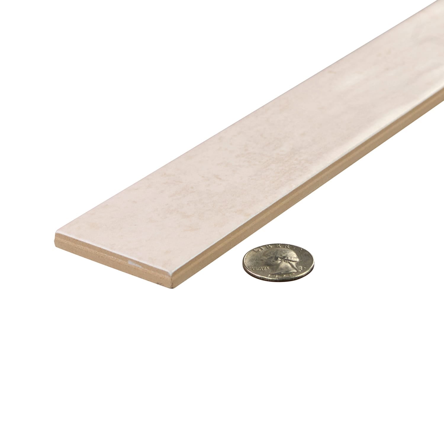Oasis Tile Xenia Sakura 2 x 12 Matte Ceramic Subway Tile Euro Glass