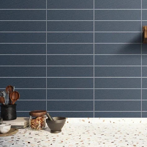 Orgallo Katu Green 3x9 Matte Ceramic Tile Euro Glass