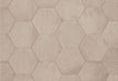 Phoenix Hexagon Taupe 9x10 Matte Porcelain Tile Euro Glass