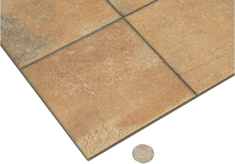 Quinta Cotto Rusty Brown 18x18 Matte Porcelain Tile Euro Glass