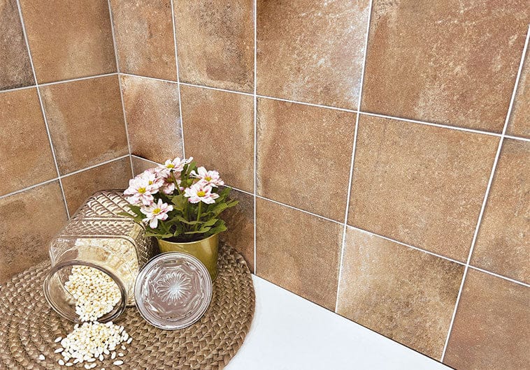 Quinta Cotto Rusty Brown 18x18 Matte Porcelain Tile Euro Glass