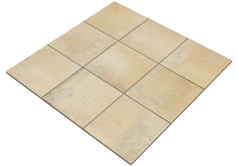 Quinta Terra Beige 18x18 Matte Porcelain Tile Euro Glass