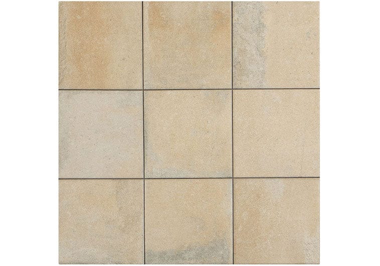 Quinta Terra Beige 18x18 Matte Porcelain Tile Euro Glass