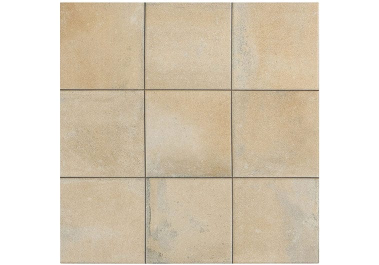 Quinta Terra Beige 18x18 Matte Porcelain Tile Euro Glass