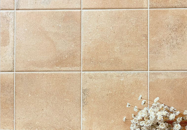 Quinta Terra Beige 18x18 Matte Porcelain Tile Euro Glass