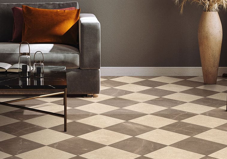 Renaissance 	Amani Bronze 12x12 Matte Porcelain Tile Euro Glass