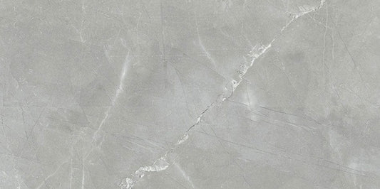 Renaissance Amani Grey  12x24 Polished Porcelain Tile Euro Glass