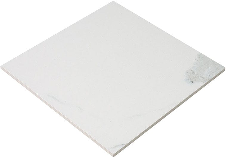 Renaissance 	Calacatta White 12x12 Matte Porcelain Tile Euro Glass