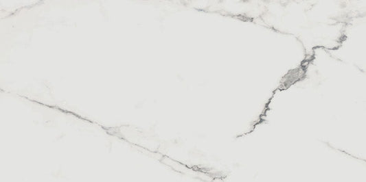 Renaissance Calacatta White 12x24 Polished Porcelain Tile Euro Glass