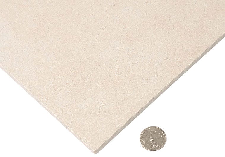 Renaissance 	Marfil Beige 12x12 Matte Porcelain Tile Euro Glass