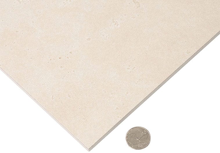 Renaissance Marfil Beige 12x12 Polished Porcelain Tile Euro Glass