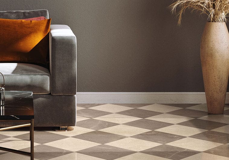 Renaissance Marfil Beige 12x12 Polished Porcelain Tile Euro Glass