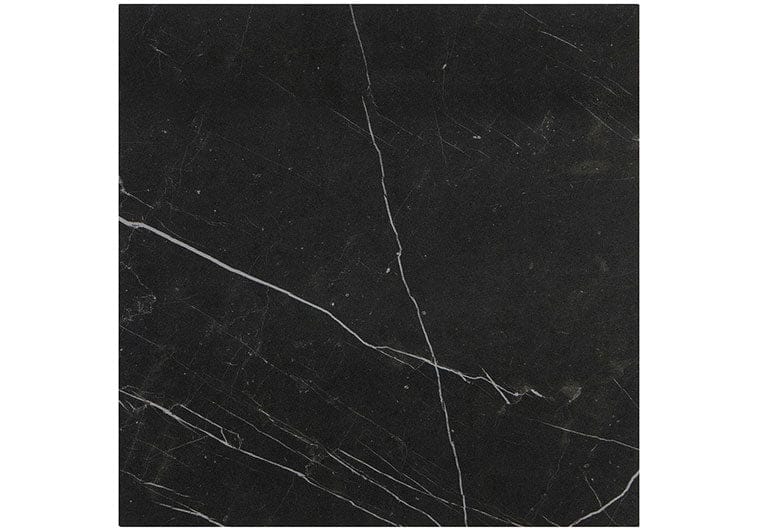 Renaissance 	Nero Marquina 12x12 Polished Porcelain Tile Euro Glass