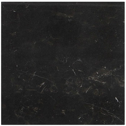 Renaissance 	Nero Marquina 12x12 Polished Porcelain Tile Euro Glass