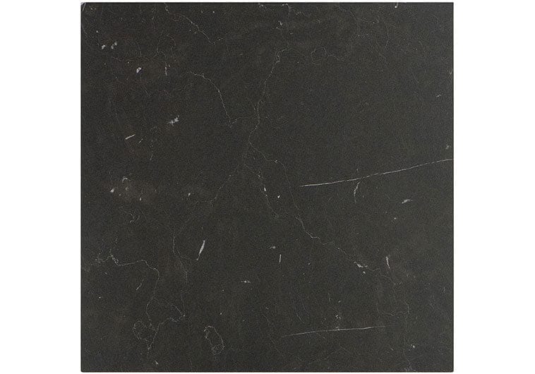 Renaissance 	Nero Marquina Black  12x12 Matte Porcelain Tile Euro Glass