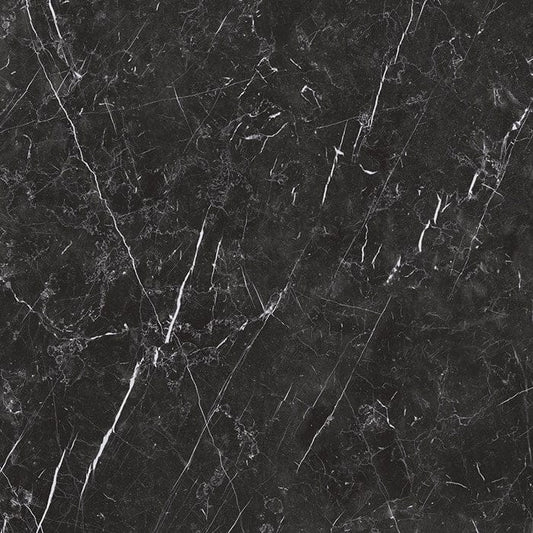 Renaissance Nero Marquina Black 24x24 Polished Porcelain Tile Euro Glass