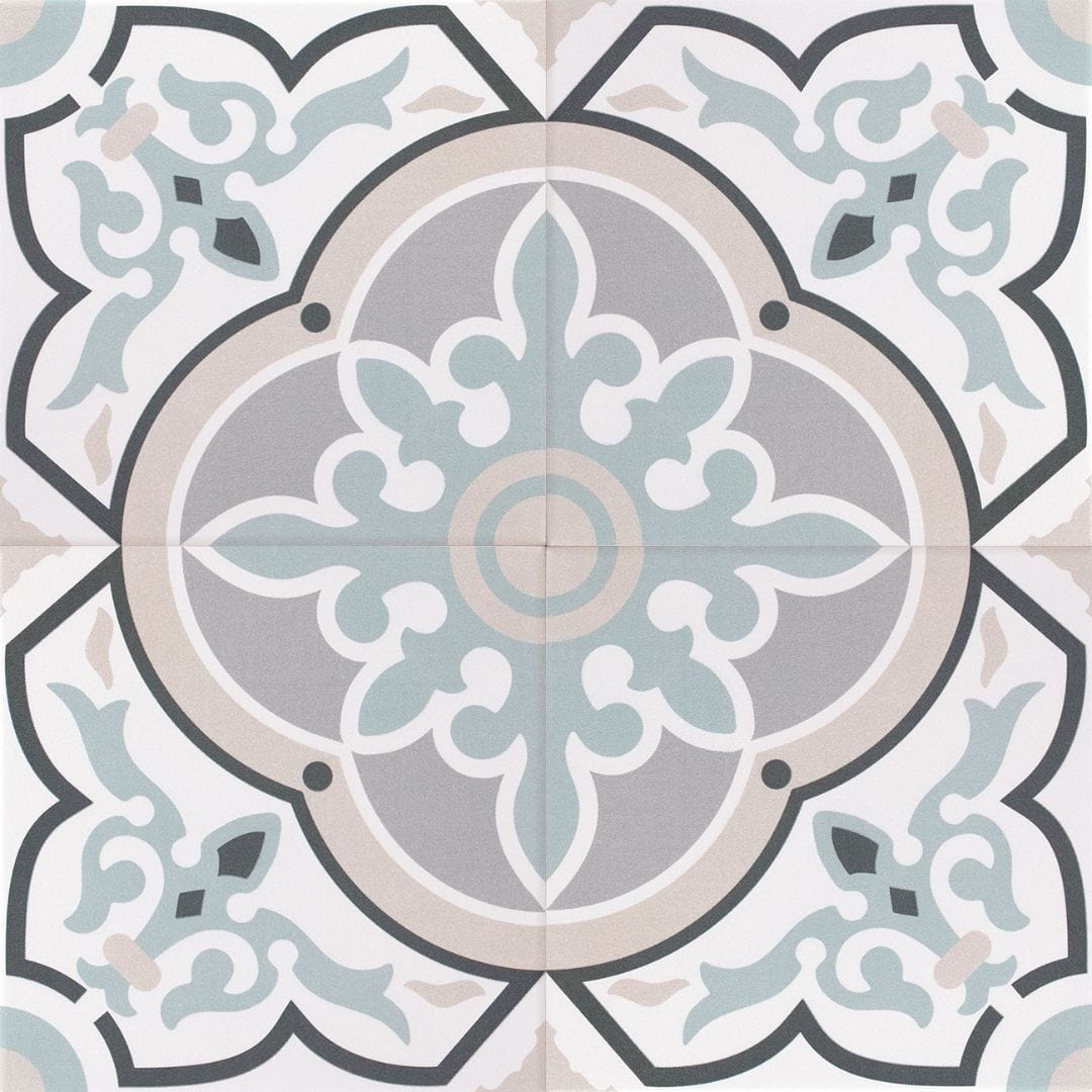 Riche Lafayette Girard Summer 8x8 Matte Porcelain Tile Euro Glass