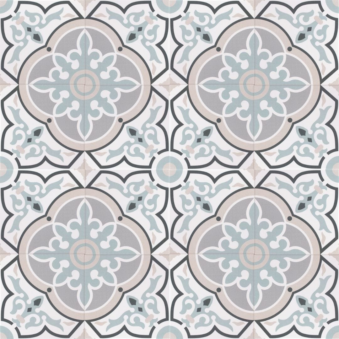 Riche Lafayette Girard Summer 8x8 Matte Porcelain Tile Euro Glass