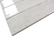 Seattle Brick White 2x10 Glossy Porcelain Tile Euro Glass