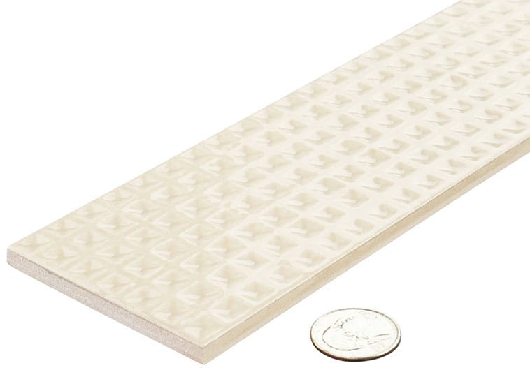 Wafer Mando 3x12 Glossy Ceramic Tile Euro Glass