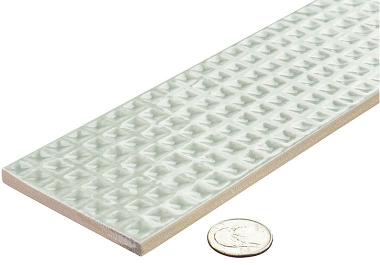Wafer Teya 3x12 Glossy Ceramic Tile Euro Glass