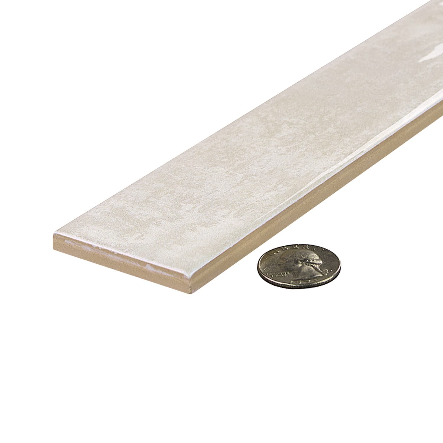 Xenia Nebbia 2 x 12 Glossy Ceramic Tile Euro Glass