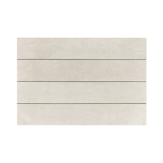 Xenia Nebbia 2 x 12 Matte Ceramic Tile Euro Glass