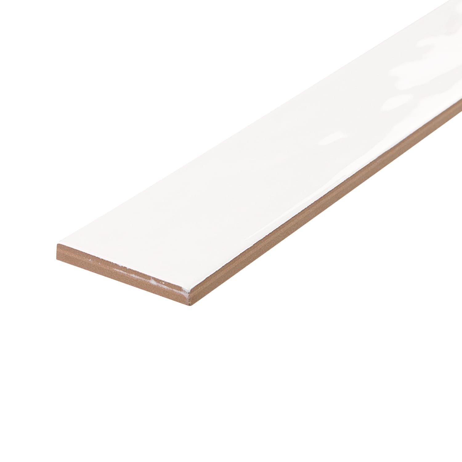 Xenia Neige 2 x 12 Glossy Ceramic Tile Euro Glass