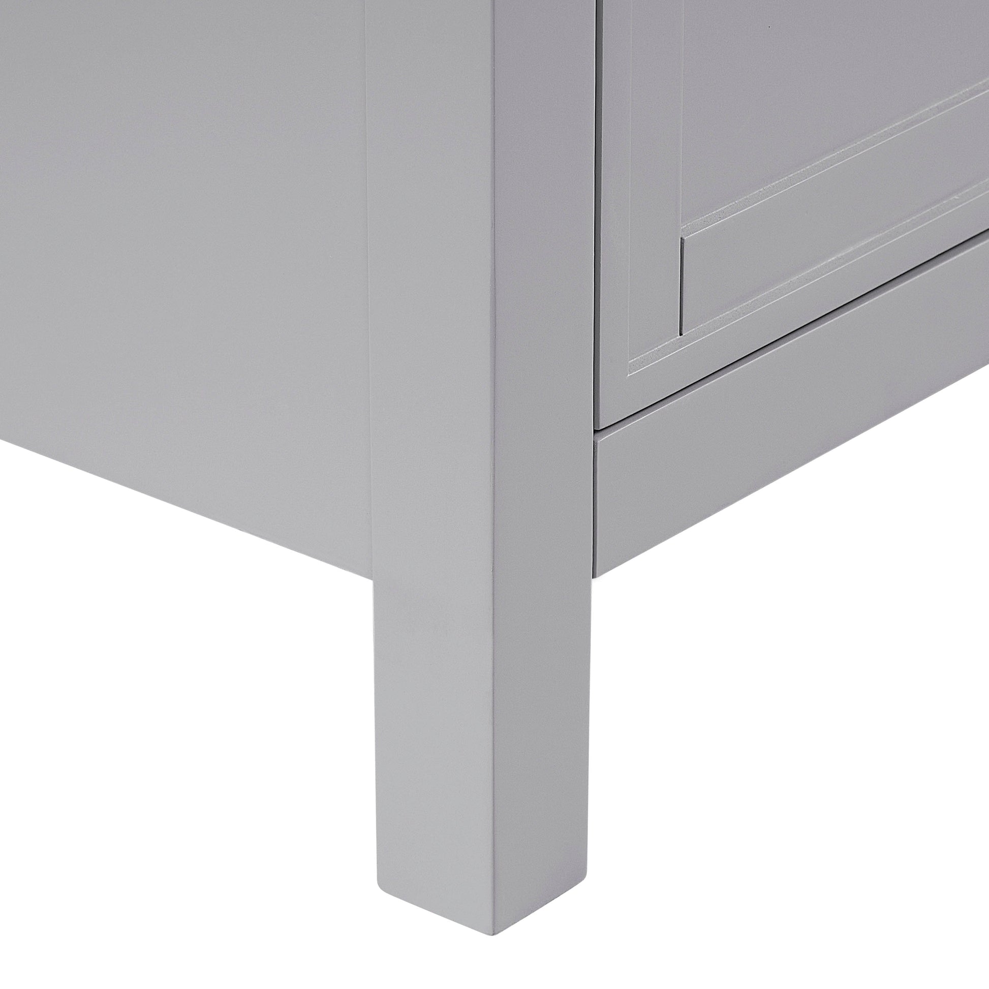 Hollister 30" Light Gray Vanity Combo with Sintered Stone Top Horizon Tile