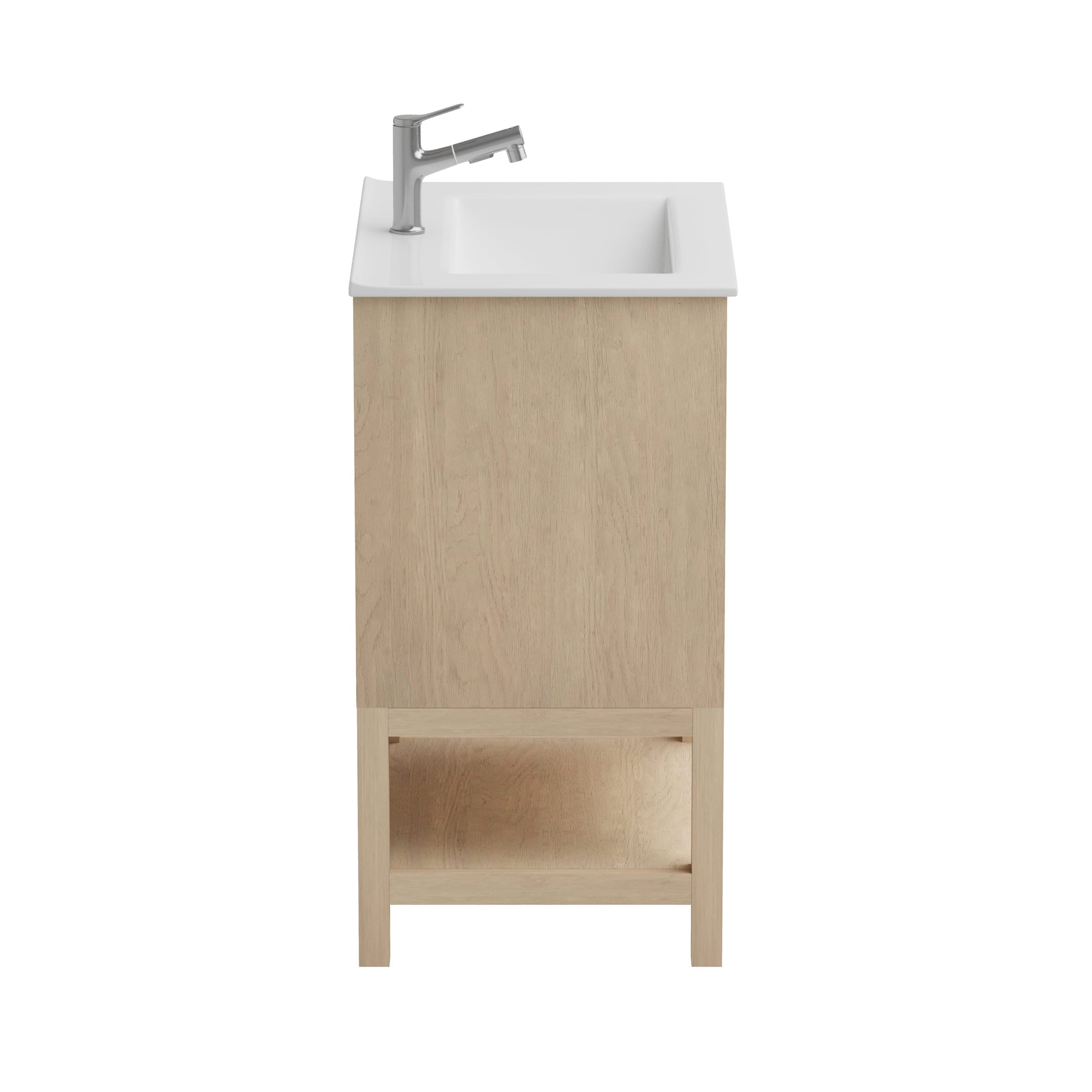 Mena 24" Single Vanity With Porcelain Top Horizon Tile