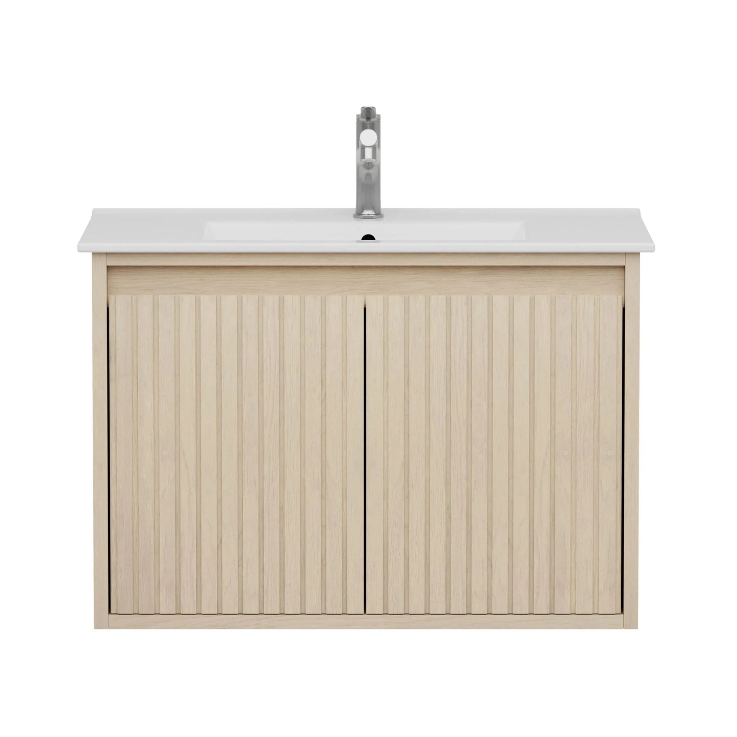 Mena 30" Single Vanity With Porcelain Top Horizon Tile
