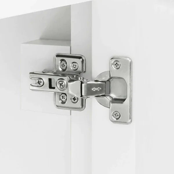 OasisTile VeraLuxe 36" White Vanity Set with Authentic Italian Carrara Marble Top Horizon Tile