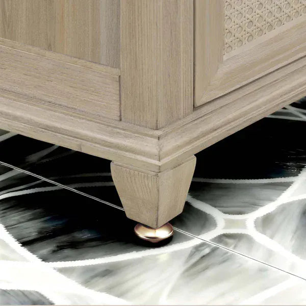 OasisTile Havenza 36" Vanity Set with Carrara White Quartz Top Horizon Tile