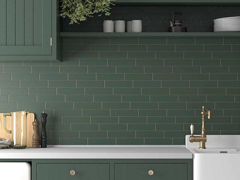 Ridge Laurel Matte 2x8 Ceramic Tile | Oasis Tile