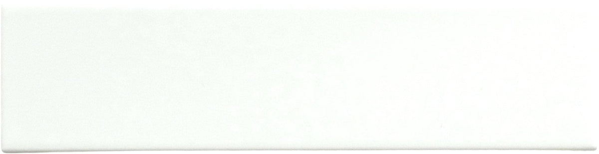 Ridge White Glossy 2x8 Ceramic Tile Matrix Mosaics