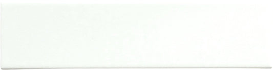 Ridge White Glossy 2x8 Ceramic Tile Matrix Mosaics