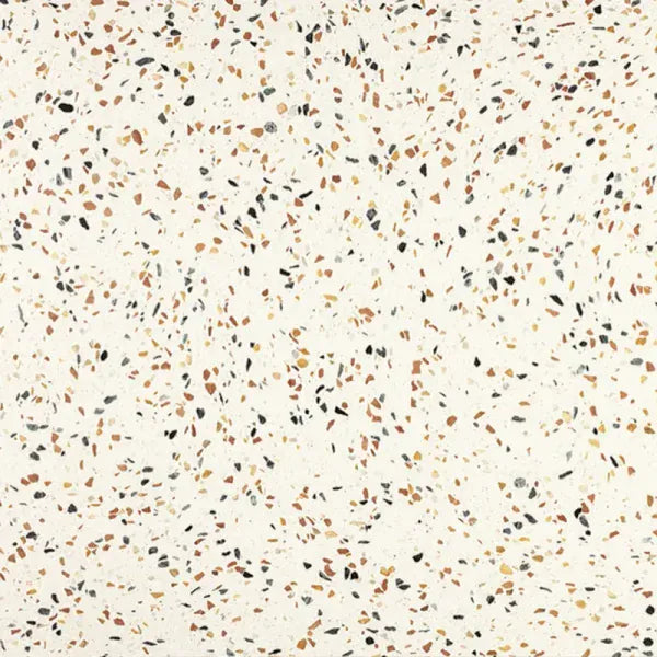 Terrazzo Multi Beige 24x24 Glossy Tile Matrix Mosaics