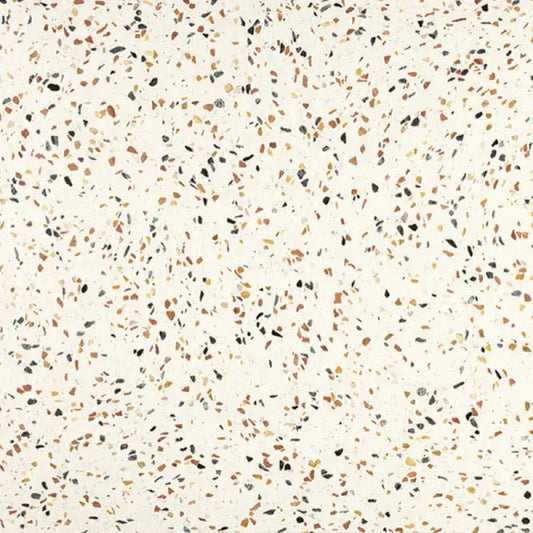 Terrazzo Multi Beige 24x24 Glossy Tile Matrix Mosaics