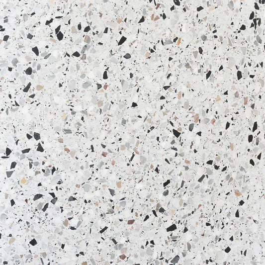 Terrazzo Vicenza Grey 24x24 Honed Tile Matrix Mosaics