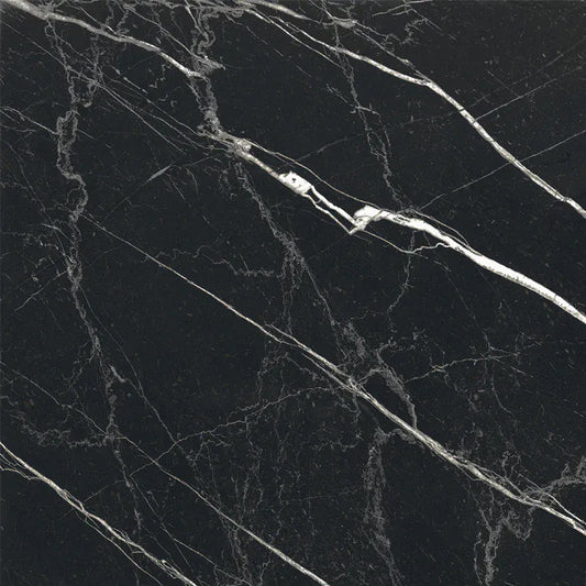 Velanza Nero Black 24×24 Matte Porcelain Tile Matrix Mosaics