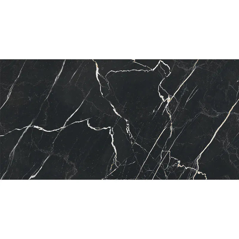 Velanza Nero Black 24x48 Matte Porcelain Tile Matrix Mosaics