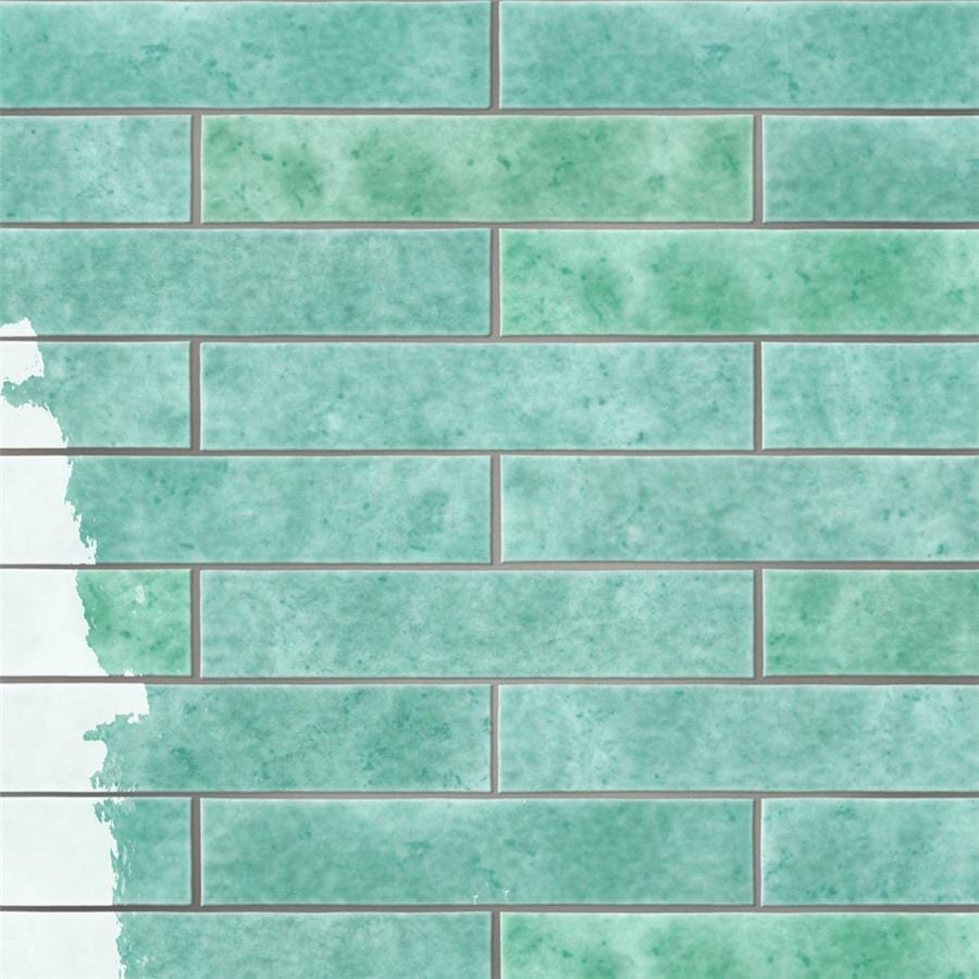 Menorca Aqua 2.5x13 Glossy Ceramic Tile Merola