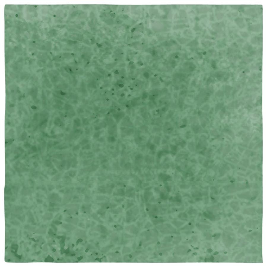Menorca Lake Green 4x4 Glossy Ceramic Tile Merola